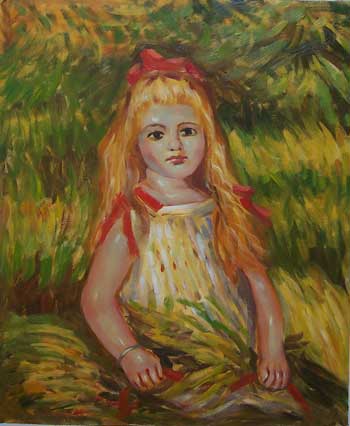 store falso d'autore La bimba di Pierre-Auguste Renoir
