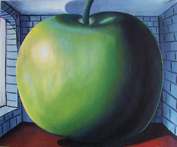 store falso d'autore La chambre d'ecoute di Rene Magritte