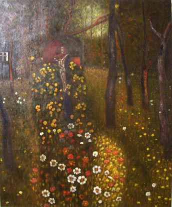 store falso d'autore Crucifix di Gustav Klimt