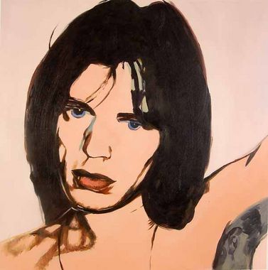 store falso d'autore Mick di Andy Warhol