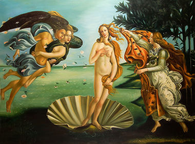 store falso d'autore Nascita di Venere di Sandro Botticelli