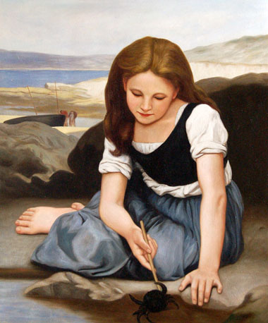store falso d'autore Il granchio di Bouguereau