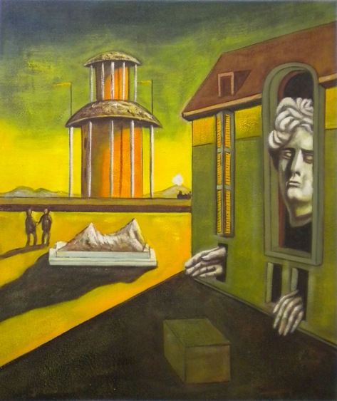 store falso d'autore Piazza di Giorgio De Chirico