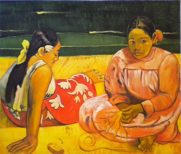 store falso d'autore Donne thaitiane di Paul Gauguin