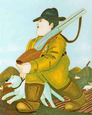 Poster del film botero el cazador in vendita