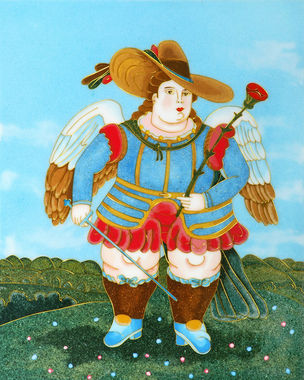 Poster del film botero  el arcangel in vendita