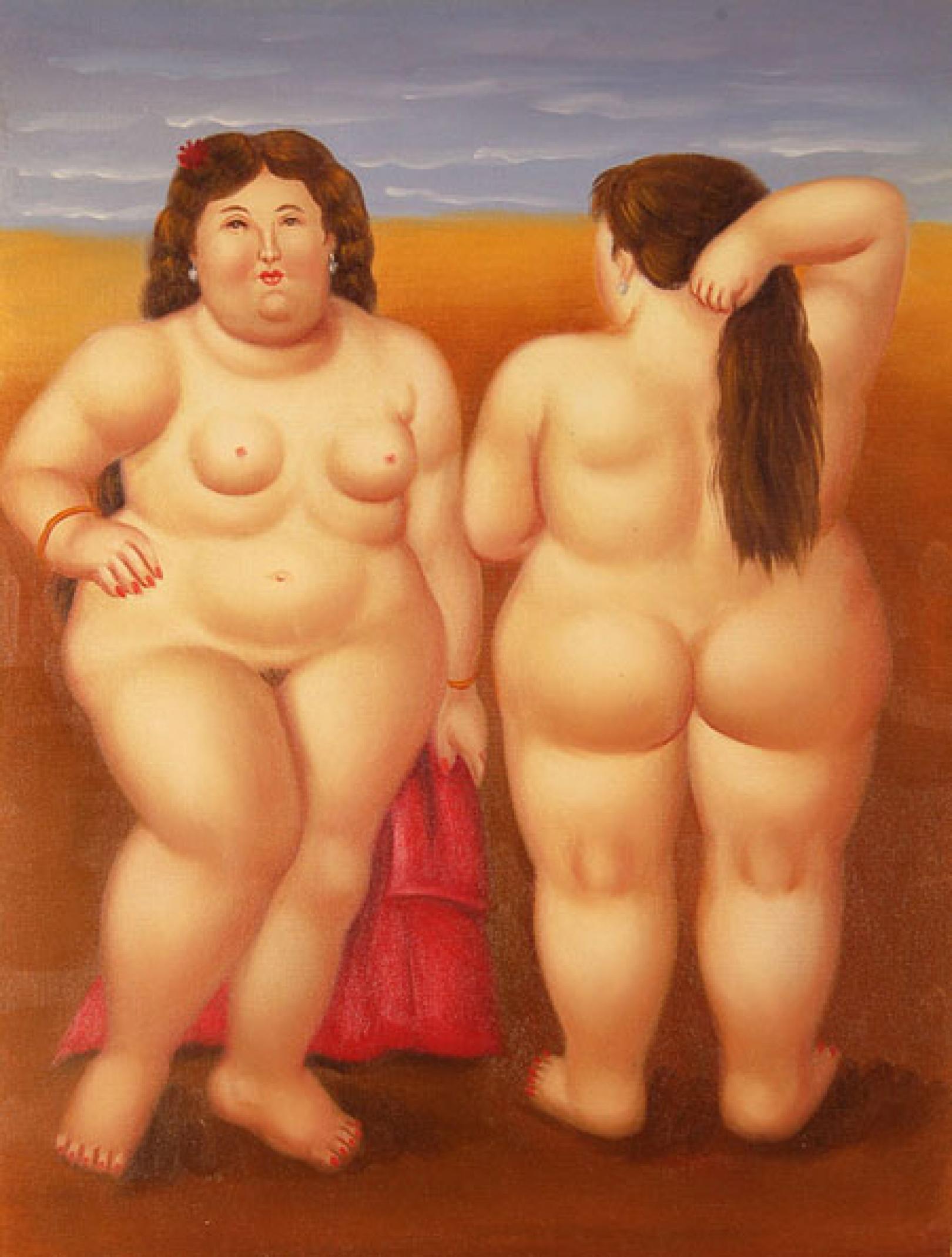 Donne sulla spiaggia