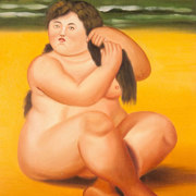 Donna sulla spiaggia