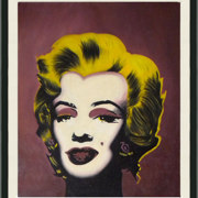 Marilyn + cornice nera opaca e passpartout