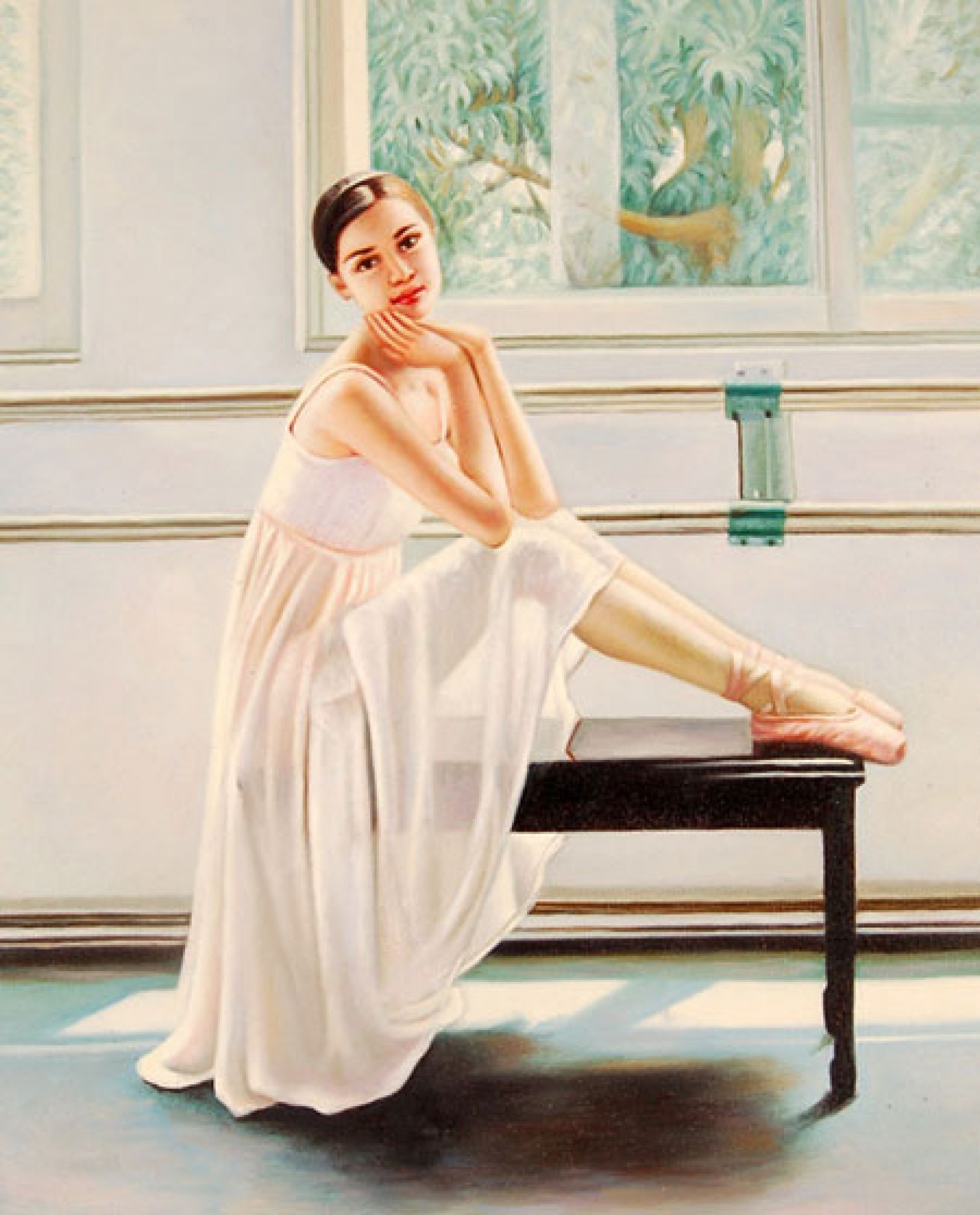 Posa di una ballerina