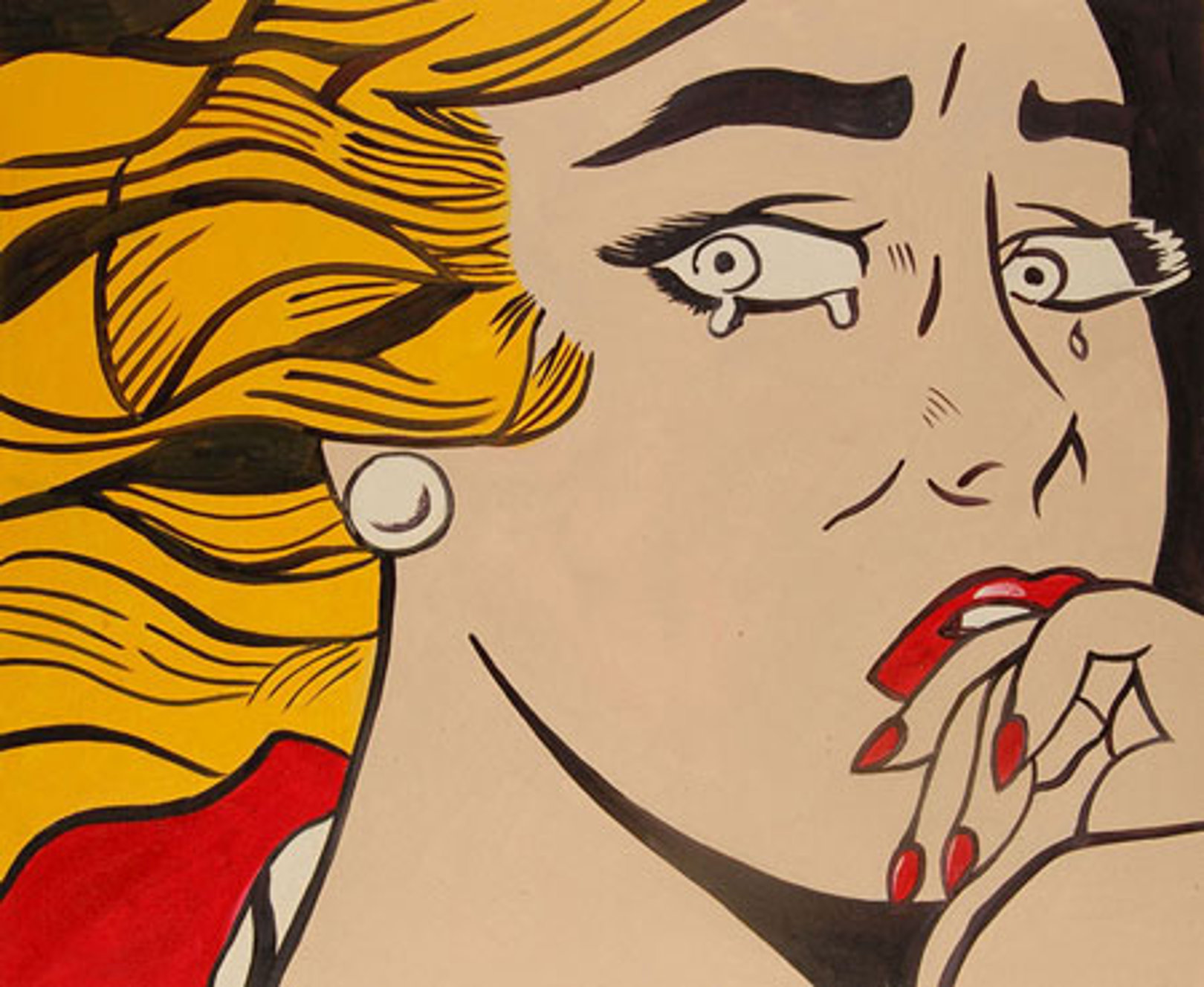 Crying girl