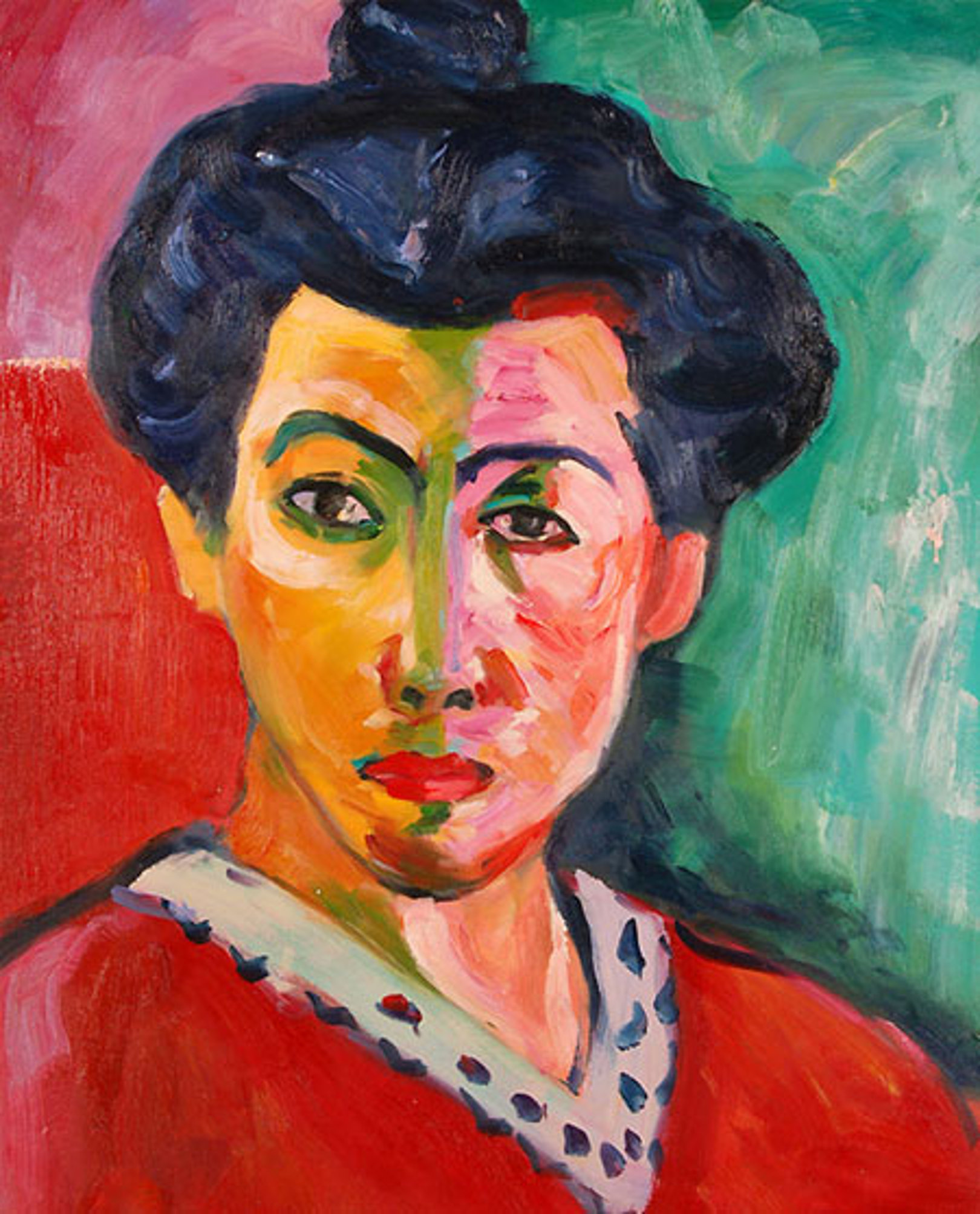 Portrait of madame matisse