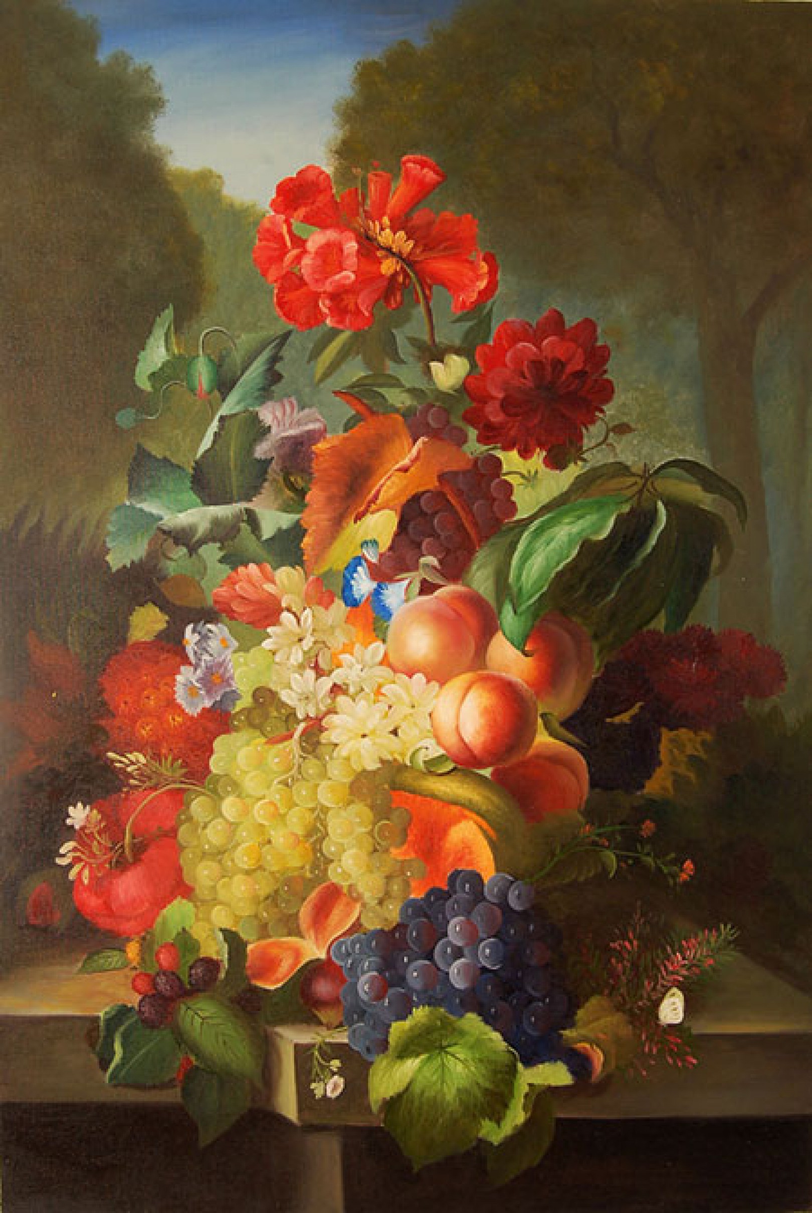 Fiori e frutta