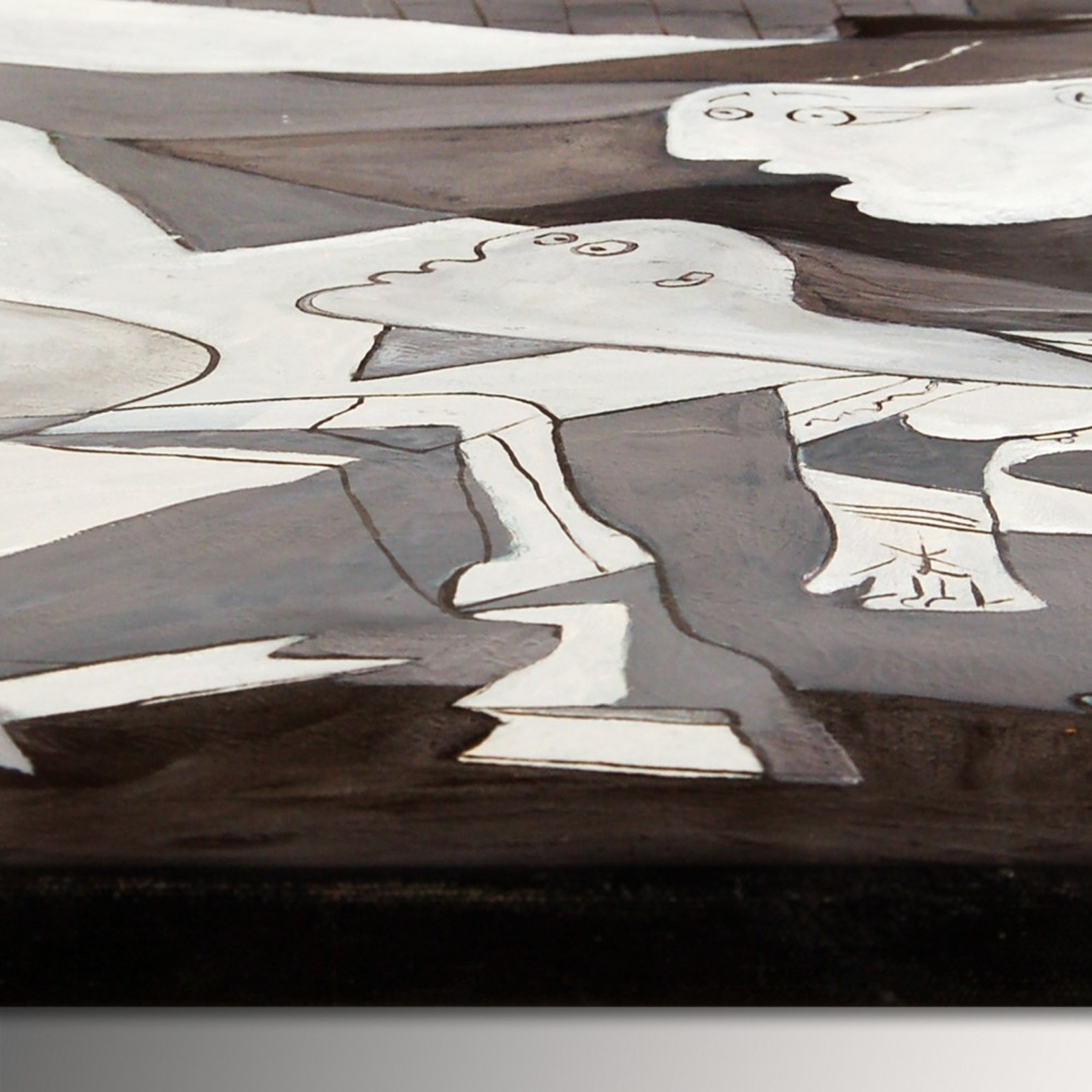 Guernica con telaio estetico