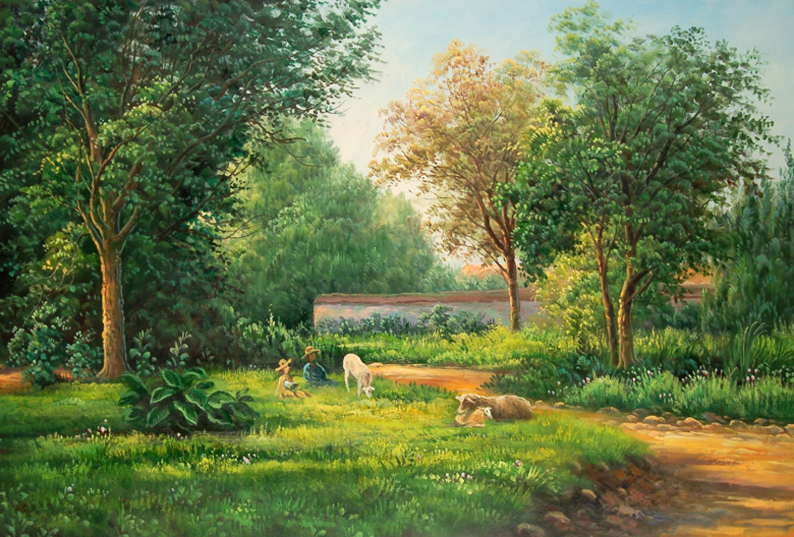 Il giardino dell'artista