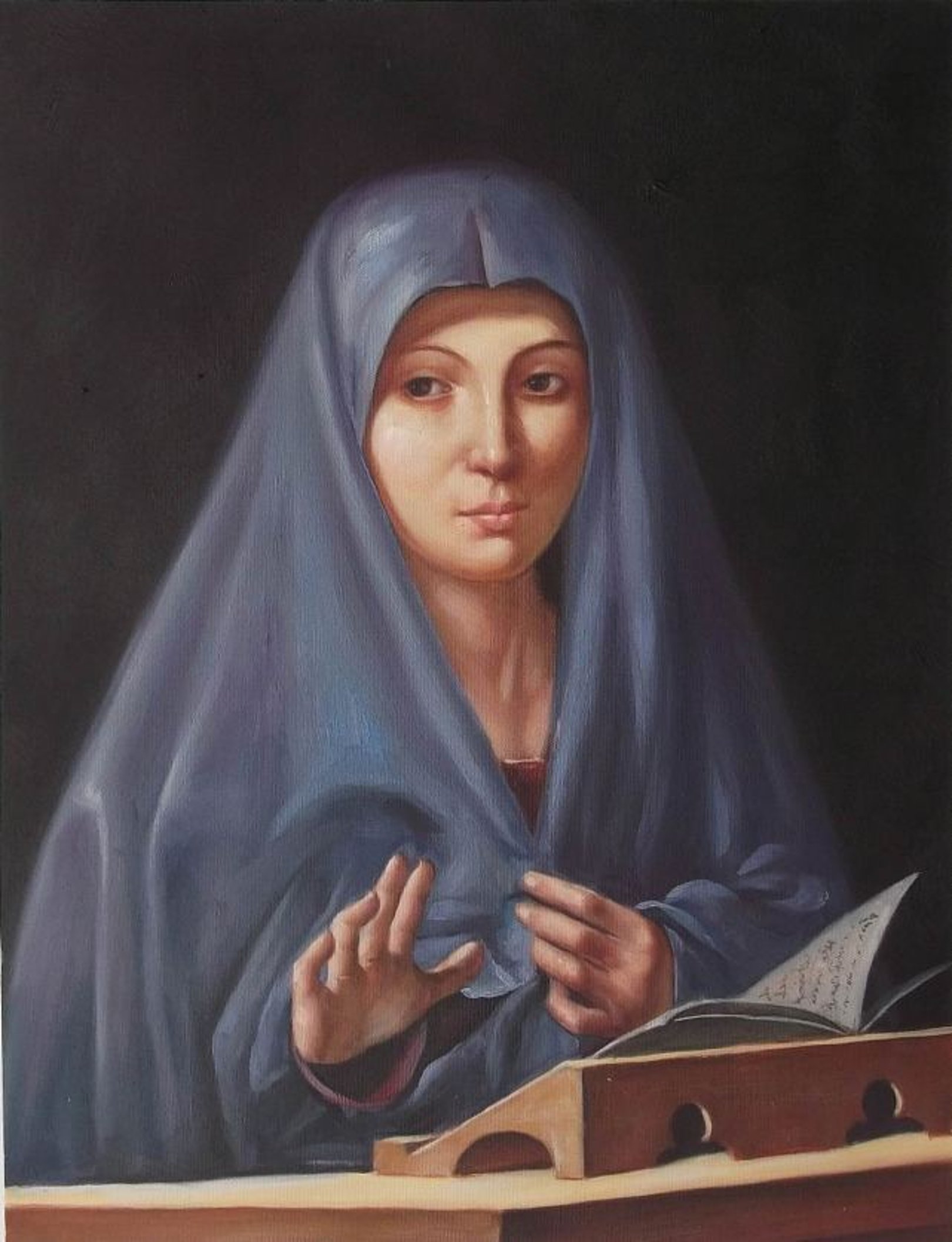 Madonna - Antonello da Messina MASSIMA QUALITA'