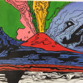 Il Vesuvio Pop Art