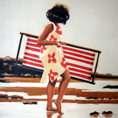 in spiaggia