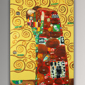 Klimt Abbraccio 70x50x2cm