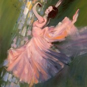 Ballerina in rosa