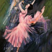 Ballerina in rosa