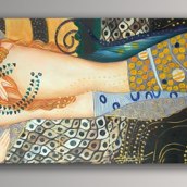 Bisce d'acqua 120x50x2cm