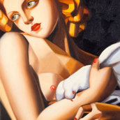 Donna con la colomba