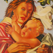 Madre con figlio