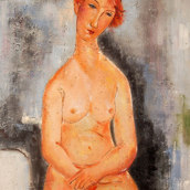 Nudo seduto