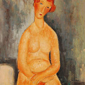 Nudo seduto