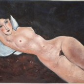 Reclining nude 