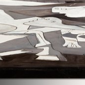 Guernica con telaio estetico