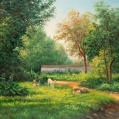 Il giardino dell'artista