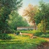 Il giardino dell'artista