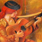 Ragazza con la chitarra