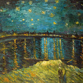 Notte stellata sulla rhona