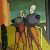 Il Duo 81x51 cm