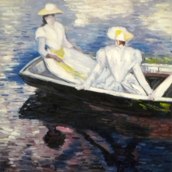 Girls in a boat