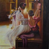 Ballerine in attesa