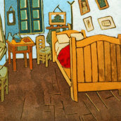 VAN GOGH   Camera da Letto ad Arles