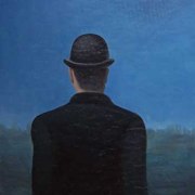 Uomo di spalle