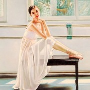 Posa di una ballerina