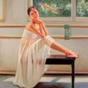 Posa di una ballerina