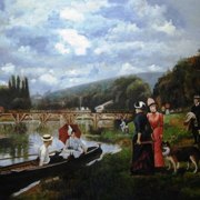 Julius Stewart - Seine St. Bougival