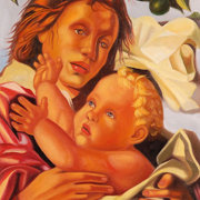 Madre con figlio