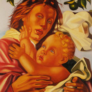Madre con figlio