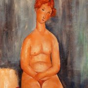 Nudo seduto