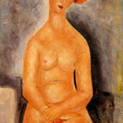 Nudo seduto