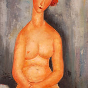 Nudo seduto