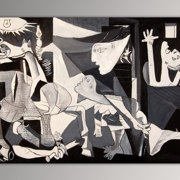 Guernica con telaio estetico